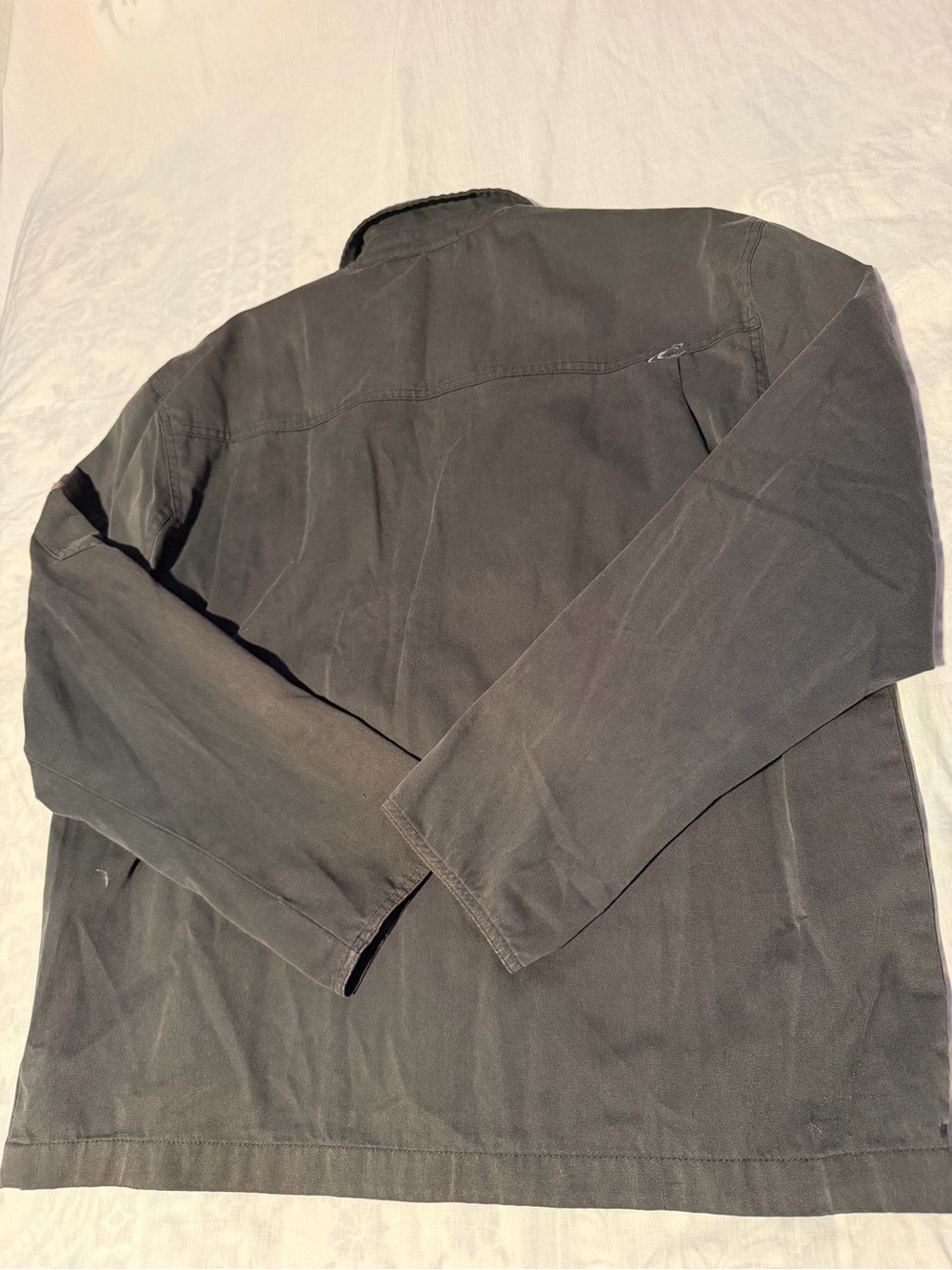 O'Neill Men's Black full Zip Jacket size M vintage Y2K workwear skate surf - Picture 2 of 16